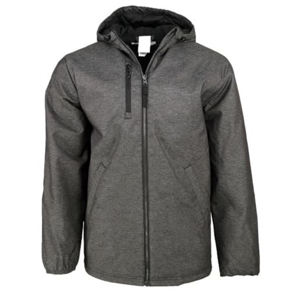Adidas Game Built Jacket Men's Black Hooded Long Sleeve Full Zip Active APP2350